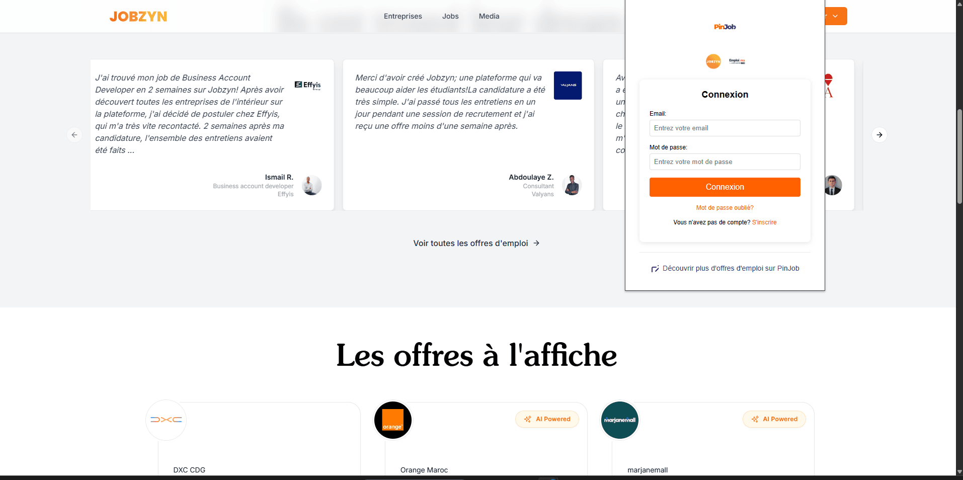 PinJob Browser Extension — One-Click Job Application Tool