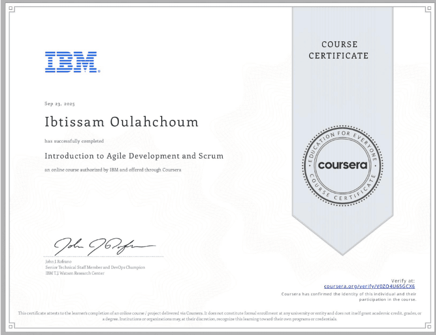 Introduction to Agile Development and Scrum